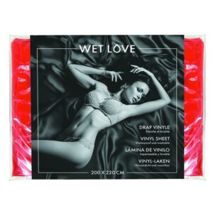 Drap vinyle rouge