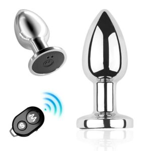 Plug vibrant avec télécommande