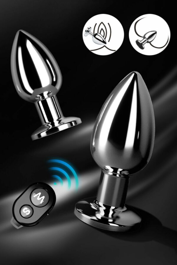Plug vibrant avec télécommande – Image 5