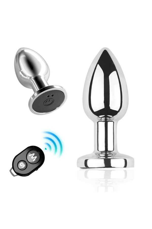 Plug vibrant avec télécommande