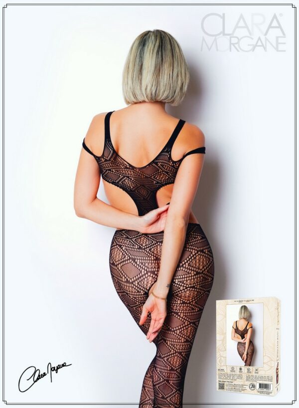 Body noir avec ouverture sexy – Image 2