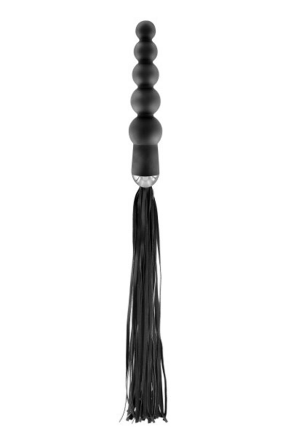 Martinet avec manche chapelet anal noir Fetish Tentation -