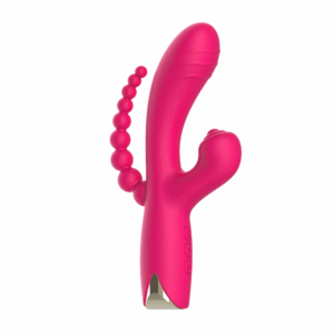 Vibromasseur triple stimulation